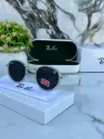 Rayban 3675 white black
