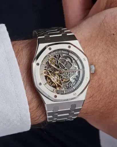 Audemars_piguet Royal Oak Skeleton Automatic Steel-Grey 
